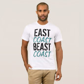 oostkust van Beast T-shirt (Voorkant volledig)
