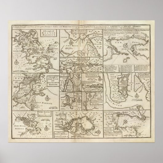 Oostkust, VS Poster (Voorkant)