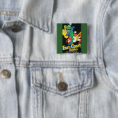 Oostkustpret Vierkante Button 5,1 Cm (In situ)