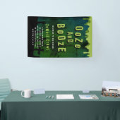 Ooze en drank Halloween Zombie Crawl Welkom Spandoek (Beurs)