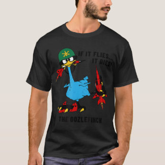 Oozlefinch ADF Luchtdefensie Artillerie Fort Sil T-shirt