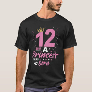 Op 12 februari 2010 werd een prinses meisje gebor t-shirt