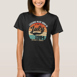 Op 19 juli werden  38e geboorte- en legende gebore t-shirt