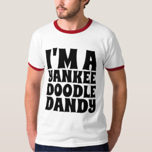OP 4 JULI GEBOREN, PATRIOTISCHE T-Shirts