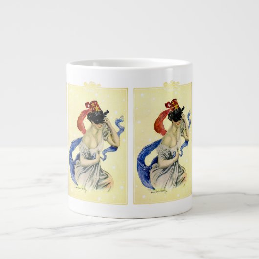  op 4 juli Patriotic Masquerade Party Extra Grote Beker (Voorkant)