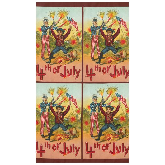  op 4 juli tafelkleed (Voorkant)