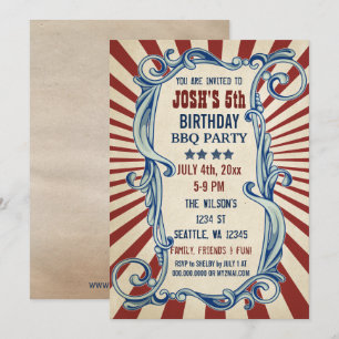  op 4 juli Uitnodigingen van de Britse partij