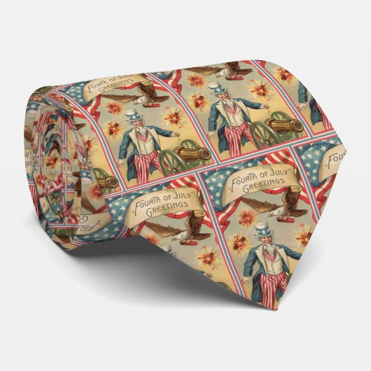  op 4 juli vuurwerk met oom Sam Stropdas (Opgerold)