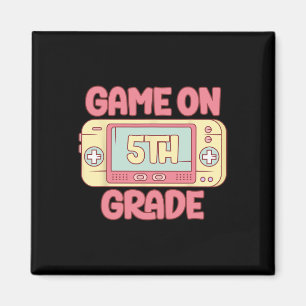 Op 5e klas Cool Videogame Terug naar School Kinder Magneet