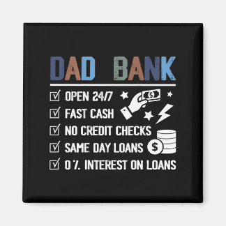 Op Achterkant Vader Bank Open 24 7 Snel Geld Kredi Magneet