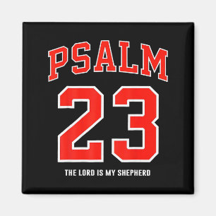 (op achterzijde) Psalm 23 De Heer Is Mijn Herder  Magneet