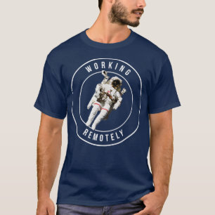 Op afstand werken t-shirt