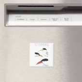 Op alles Tern, Tern, Tern Magneet (Insitu (Vaatwasser))