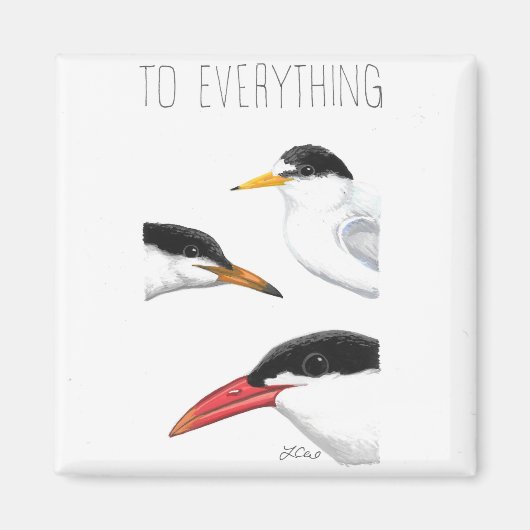 Op alles Tern, Tern, Tern Magneet (Voorkant)