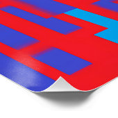 Op Architectuur II - Ken Gage Abstract Perfect Poster (Hoek)