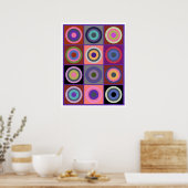 Op Art #22 Poster (Keuken)