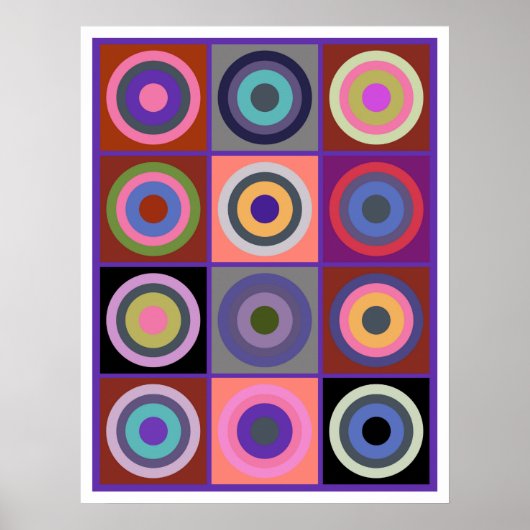 Op Art #22 Poster (Voorkant)
