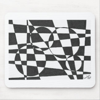 Op Art 2 Mousepad Muismat