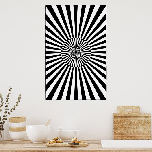 OP - Art #3 op Emporio Moffa Poster (Keuken)