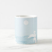OP Art Blue Swan Drig Mug (Centre)