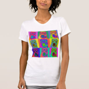 Op Art — Chinese Shar Pei T-shirt
