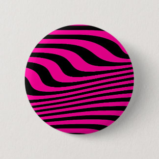 OP ART CURVEN PIN RONDE BUTTON 5,7 CM