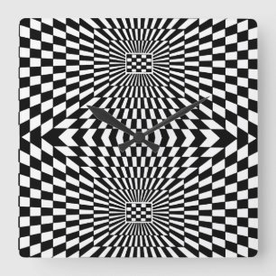 OP - Art nr. 11 bij Emporio Moffa Vierkante Klok