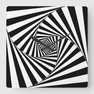 OP - Art nr. 4 in Emporio Moffa Vierkante Klok