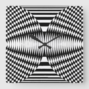 OP - Art nr. 5 bij Emporio Moffa Vierkante Klok