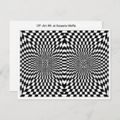 OP - Art nr. 6 op Emporio Moffa Briefkaart (Voorkant / Achterkant)
