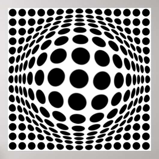 Op Art Poster (Voorkant)