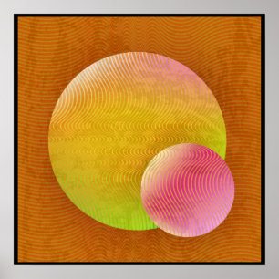 Op-Art Poster Magrathea