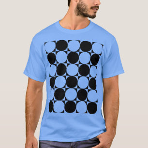 Op art stippen t-shirt