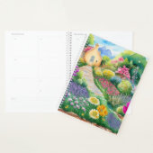 Op Bridgerton geïnspireerde waterverf Romantic flo Planner (Display)