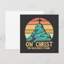 Op Christus, de stevige rots die ik sta