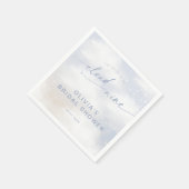 Op Cloud 9 Droomwolken Bruidsdouche  Servet (Hoek)