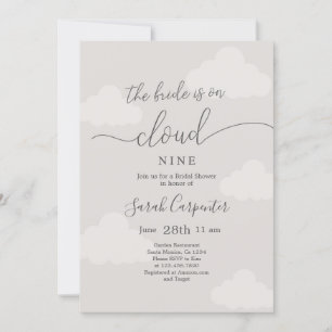 Op Cloud Nine Vrijgezellenfeest Kaart