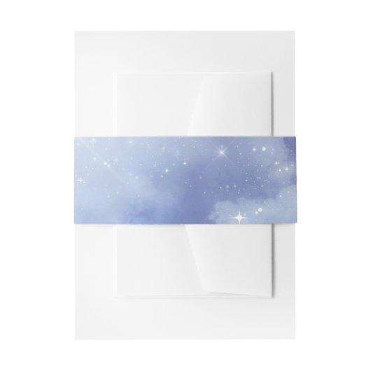 Op Cloud Wine Vrijgezellenfeest Hemelse Sterrenhem Uitnodigingen Wikkel (Voorkant Voorbeeld)