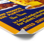  op corn gebaseerde levensmiddelen en poster (Hoek)