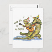 Op da Bayou Briefkaart (Voorkant / Achterkant)