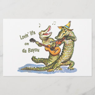 Op da Bayou Briefpapier