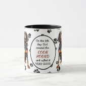 Op de achtste dag Creëer God de kever Mok (Midden)