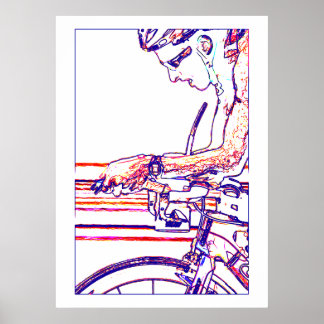 Op de Aero-Bars Poster