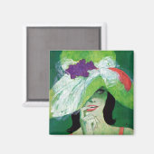 Op de andere manier kijken magneet (Voorkant / Achterkant)