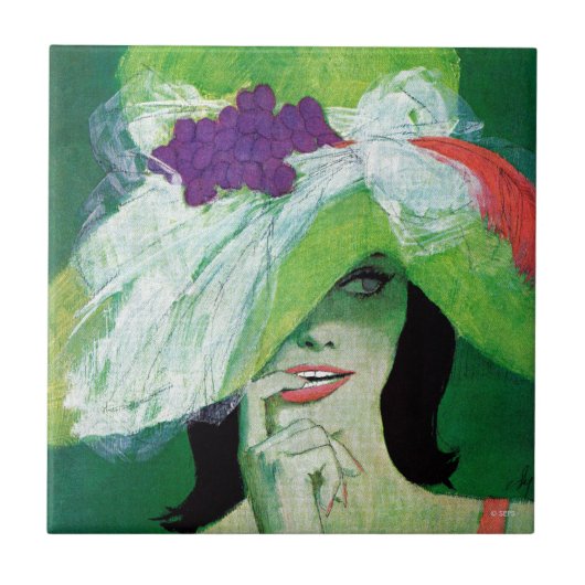 Op de andere manier kijken tegeltje (Voorkant)