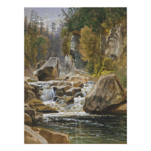 Op de Ausable James David Smillie Art Perfect Poster