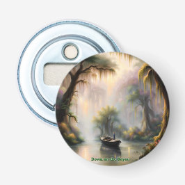 Op de Bayou Button Flesopener