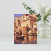 Op de Benares door Edwin Lord Weeks Briefkaart (Staand voorkant)