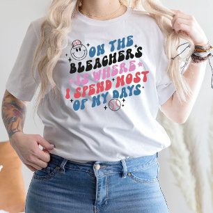 Op de bleachers is waar ik het grootste deel van m t-shirt