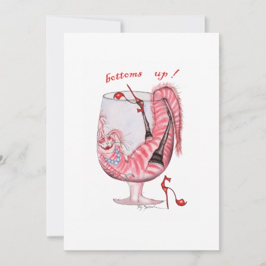 op de bodem, tony fernandes uitnodiging (Voorkant)